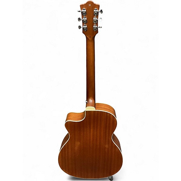 Used Guild OM-240CE Blue Burst Acoustic Electric Guitar