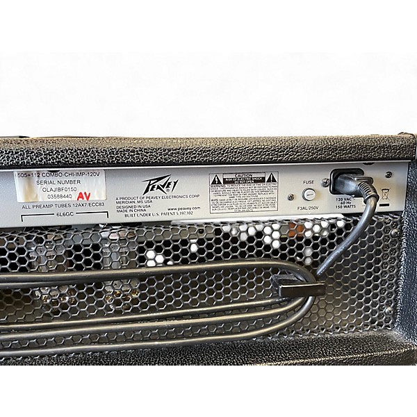 Used Peavey 6505 Plus 120W Tube Guitar Amp Head