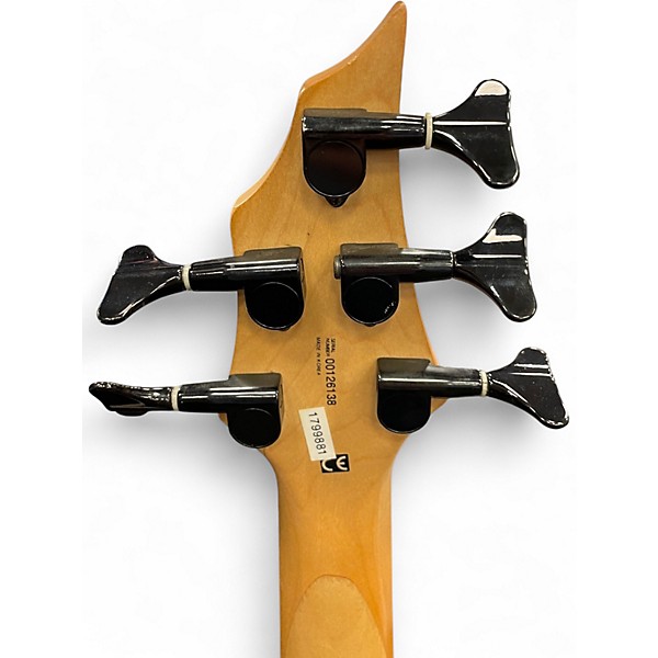 Used Cort Curbow Bass 5 Burlwood Electric Bass Guitar