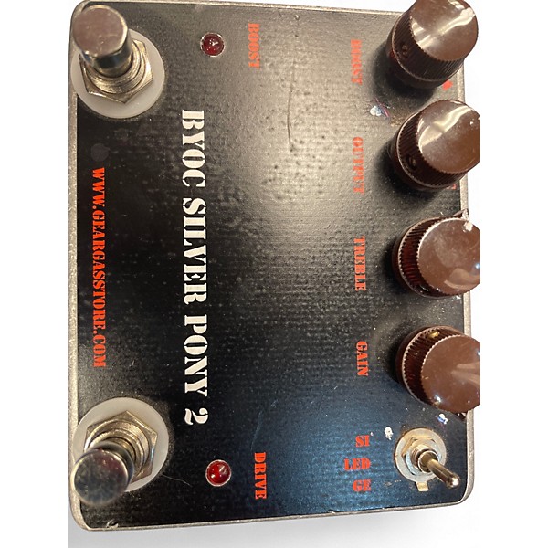 Used Gear Gas Store BYOC SILVER PONY 2 Effect Pedal