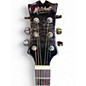 Used Mitchell MX430QAB Trans Black Acoustic Electric Guitar