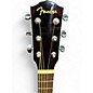 Used Fender CD60 Dreadnought Black Acoustic Guitar