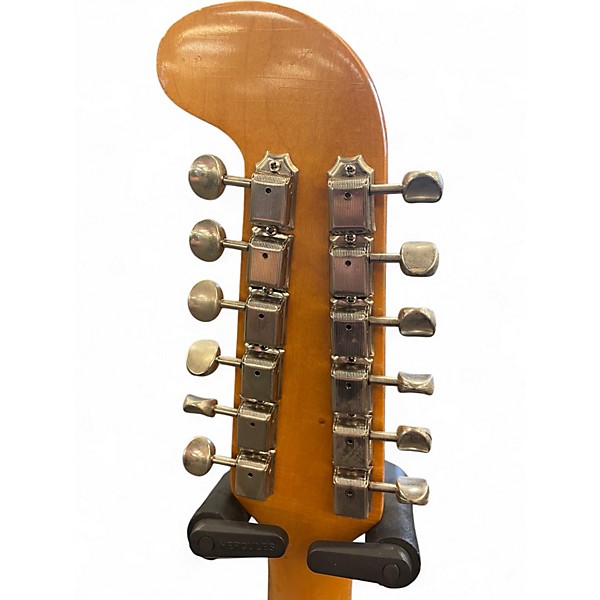 Vintage 1965 Fender ELECTRIC XII 3 Color Sunburst Solid Body Electric Guitar