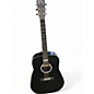 Used Martin DX JOHNNY CASH Black Acoustic Electric Guitar thumbnail