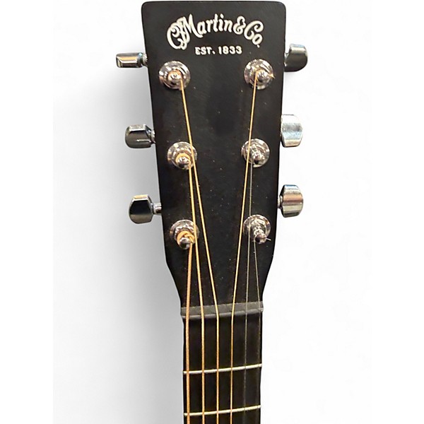 Used Martin DX JOHNNY CASH Black Acoustic Electric Guitar