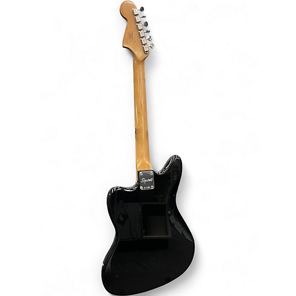 Used Squier Classic Vibe 70's Jaguar Black Solid Body Electric Guitar