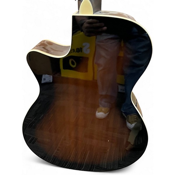 Used Ibanez AEG1812II TOBACCO BURST 12 String Acoustic Electric Guitar