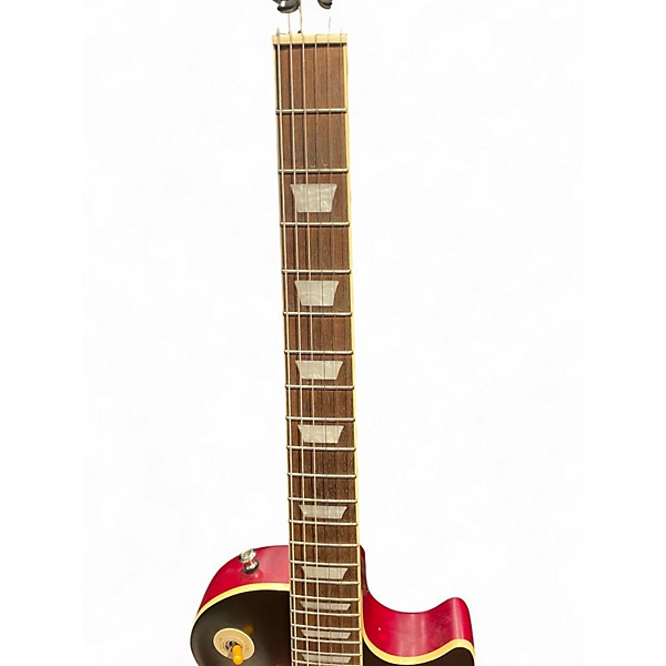 Used Depiphone LES PAUL Tobacco Sunburst Solid Body Electric Guitar