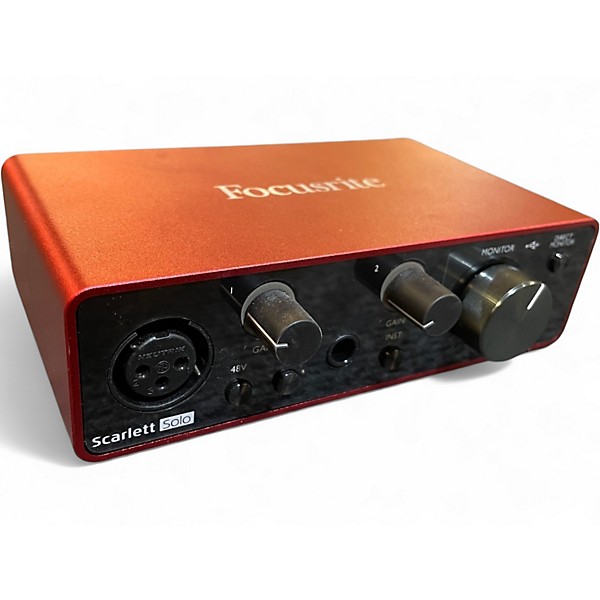 Used Focusrite Scarlett Solo Gen 3 Audio Interface