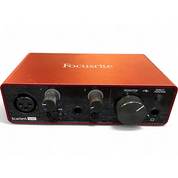Used Focusrite Scarlett Solo Gen 3 Audio Interface