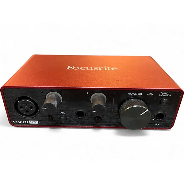Used Focusrite Scarlett Solo Gen 3 Audio Interface