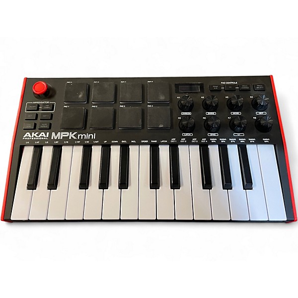 Used Akai Professional MPK Mini MKII MIDI Controller