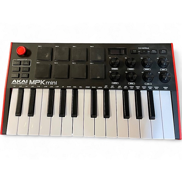 Used Akai Professional MPK Mini MKII MIDI Controller