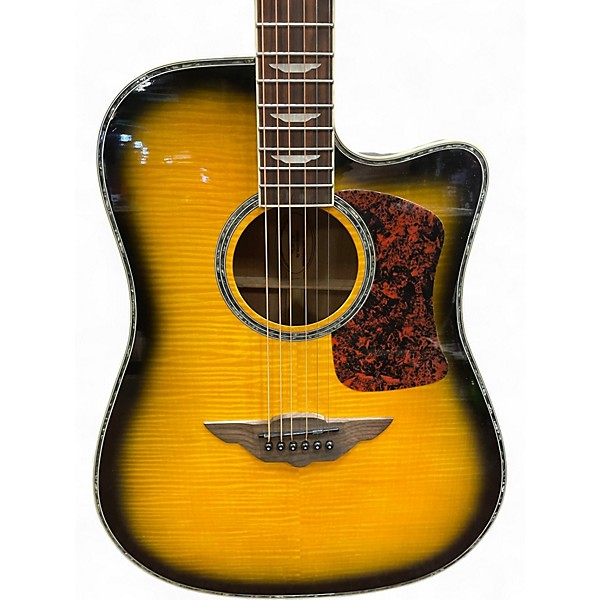 Used Keith Urban Player 2 Color Sunburst Acoustic Guitar