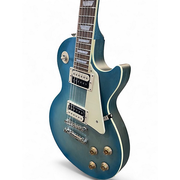 Used Epiphone Les Paul Traditional Pro IV Blue Burst Solid Body Electric Guitar