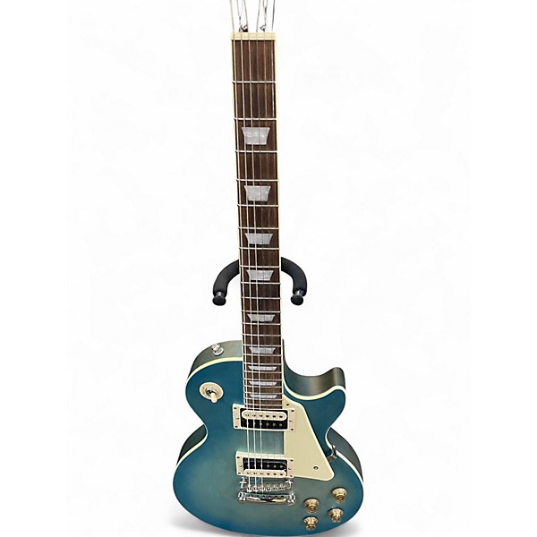 Used Epiphone Les Paul Traditional Pro IV Blue Burst Solid Body Electric Guitar