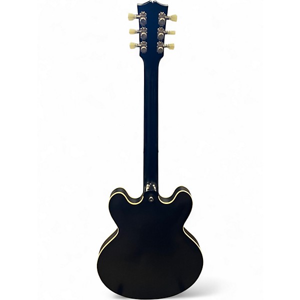 Used Gibson ES-335 CUSTOM SHOP Black Solid Body Electric Guitar