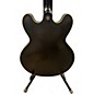 Used Gibson ES-335 CUSTOM SHOP Black Solid Body Electric Guitar