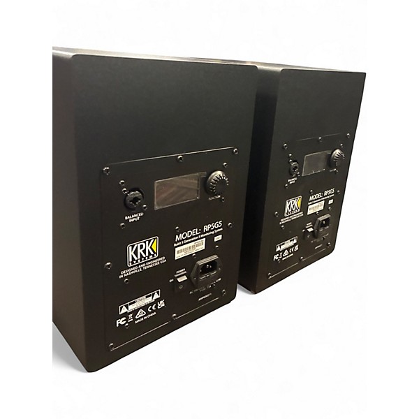 Used KRK Rp5 G5 pair Powered Monitor