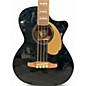 Used Fender Kingman Acoustic Electric Bass Black Acoustic Bass Guitar thumbnail