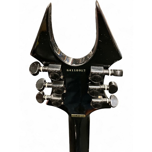 Used B.C. Rich DRACO Black Solid Body Electric Guitar