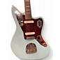 Used Squier JAGUAR Turquoise Solid Body Electric Guitar