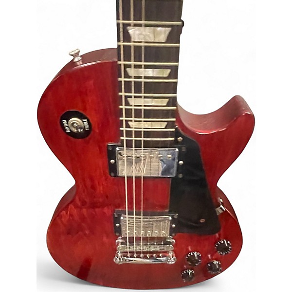 Used Gibson Les Paul Studio Cherry Solid Body Electric Guitar