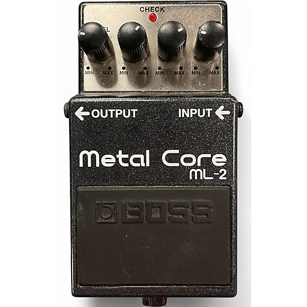 Used BOSS ML2 Metal Core Distortion Effect Pedal