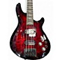 Used Schecter Guitar Research Omen Elite 4 Black Cherry Burst Electric Bass Guitar