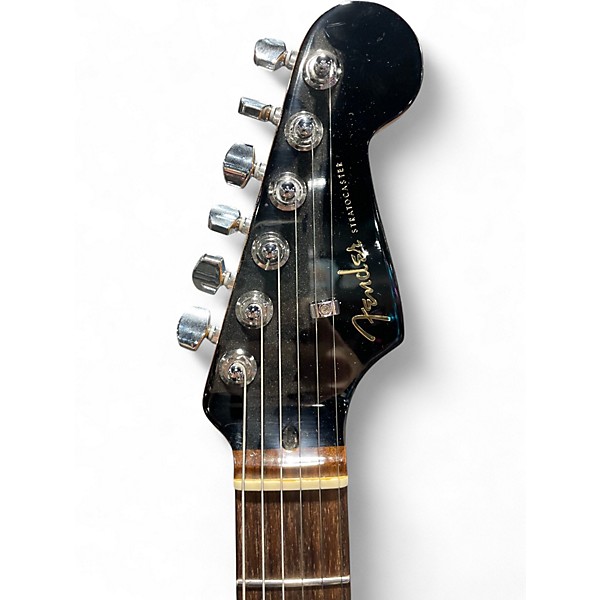 Used Fender American Ultra Luxe Stratocaster 2 Tone Sunburst Solid Body Electric Guitar