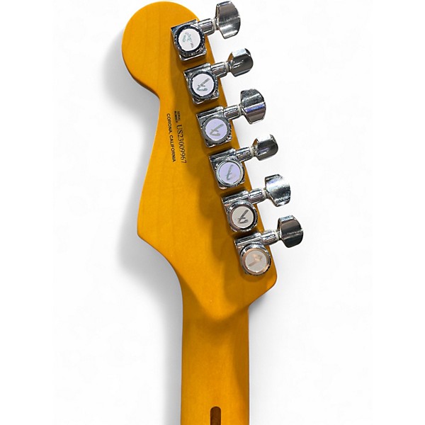 Used Fender American Ultra Luxe Stratocaster 2 Tone Sunburst Solid Body Electric Guitar