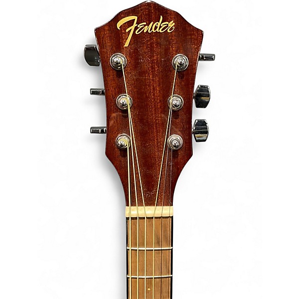 Used Fender FA135CE Concert Natural Acoustic Electric Guitar