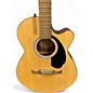 Used Fender FA135CE Concert Natural Acoustic Electric Guitar