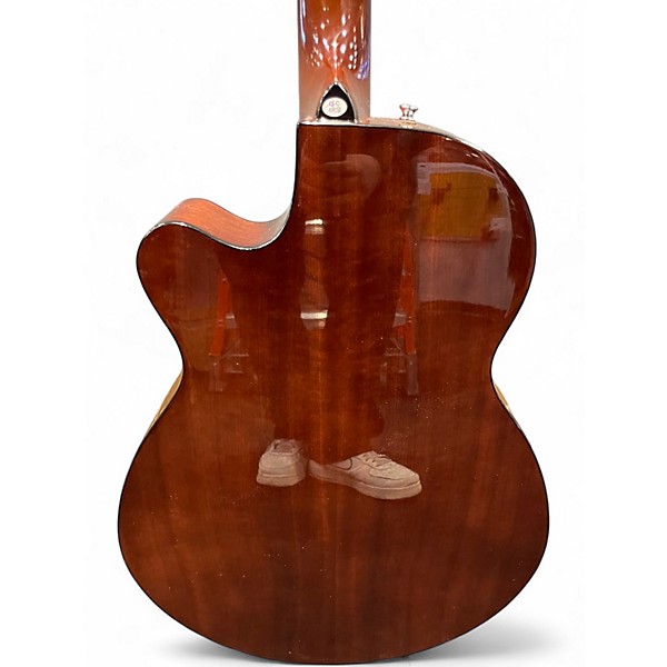 Used Fender FA135CE Concert Natural Acoustic Electric Guitar