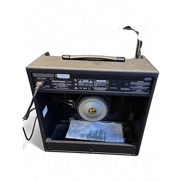 Used Fender Mustang LT50 50W 1x12 Guitar Combo Amp