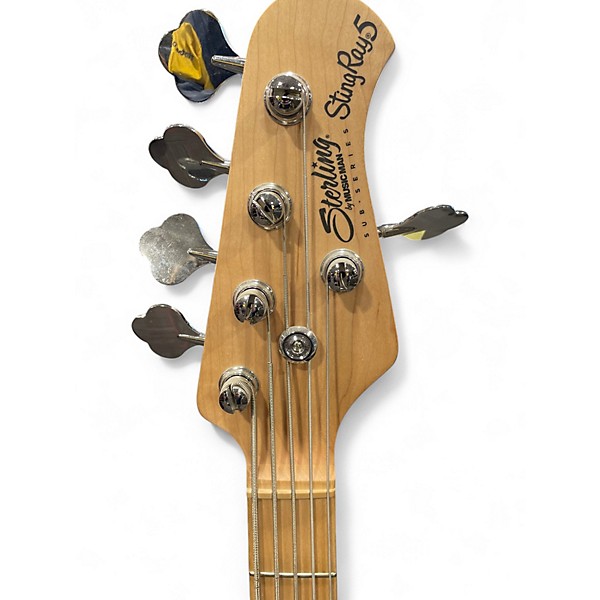 Used Sterling by Music Man STRINGRAY SUB SERIES 5 Seafoam Green Electric Bass Guitar