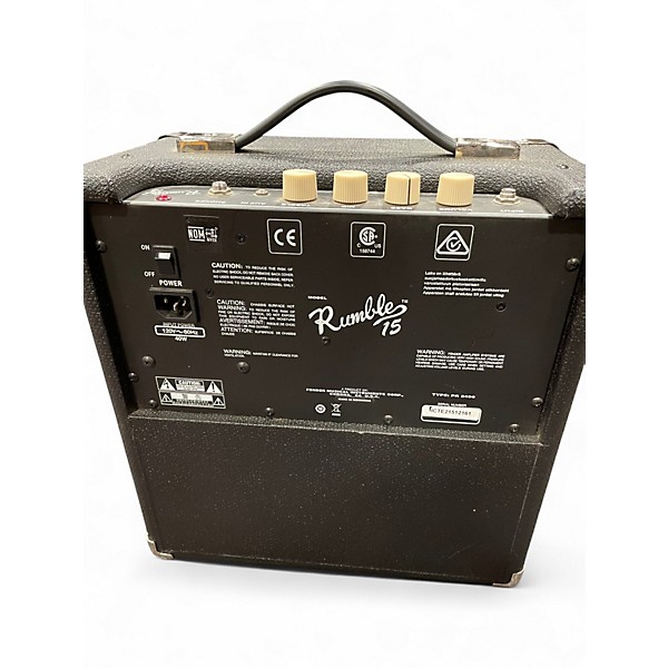 Used Fender Rumble 15 15W 1X8 Bass Combo Amp