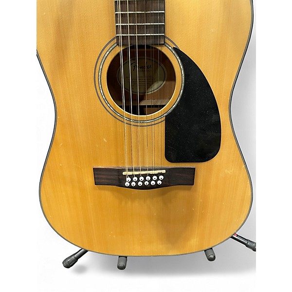 Used Fender CD100-12 Natural 12 String Acoustic Guitar