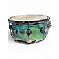Used DW 14X6.5 Design Series Acrylic Snare Blue Drum thumbnail