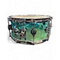 Used DW 14X6.5 Design Series Acrylic Snare Blue Drum