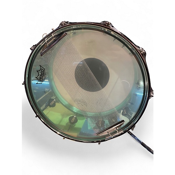 Used DW 14X6.5 Design Series Acrylic Snare Blue Drum