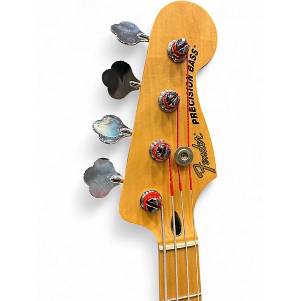 Used Fender Player Plus Active Precision Bass 3 Color Sunburst Electric Bass Guitar