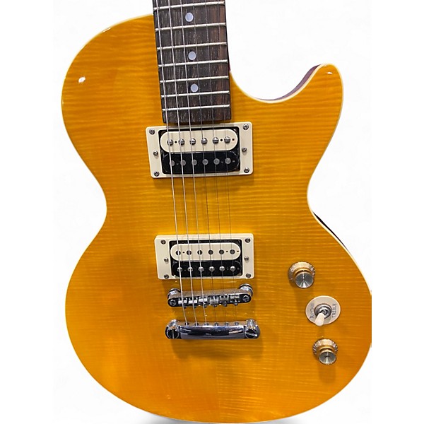 Used Epiphone LES PAUL SPECIAL II SLASH Yellow Solid Body Electric Guitar