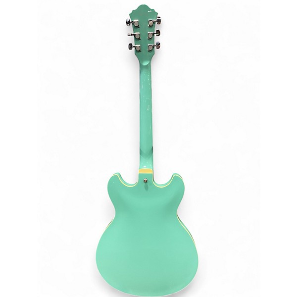 Used Ibanez AS63SFG Surf Green Hollow Body Electric Guitar