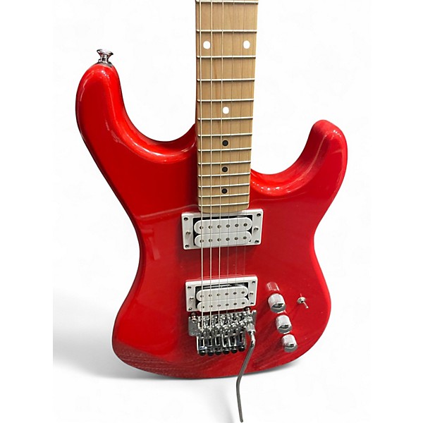 Used Kramer Pacer Classic Candy Apple Red Solid Body Electric Guitar