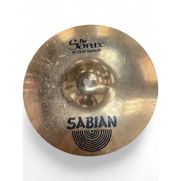 Used SABIAN 10in pro sonix Cymbal