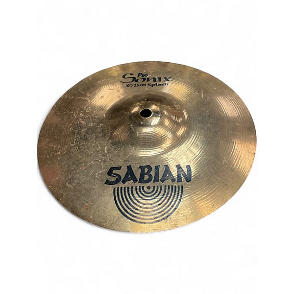 Used SABIAN 10in pro sonix Cymbal