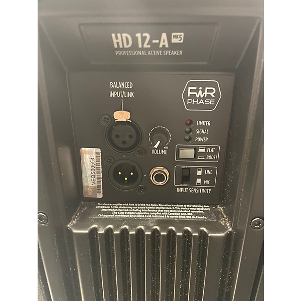 Used RCF HD 12-A Powered Speaker