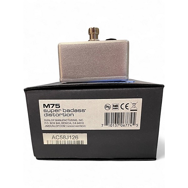 Used MXR M75 Super Badass Distortion Effect Pedal