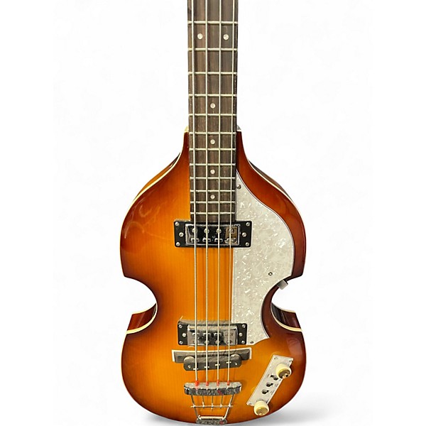 Used Hofner HIBBSBO1 Violin Tobacco Burst Electric Bass Guitar